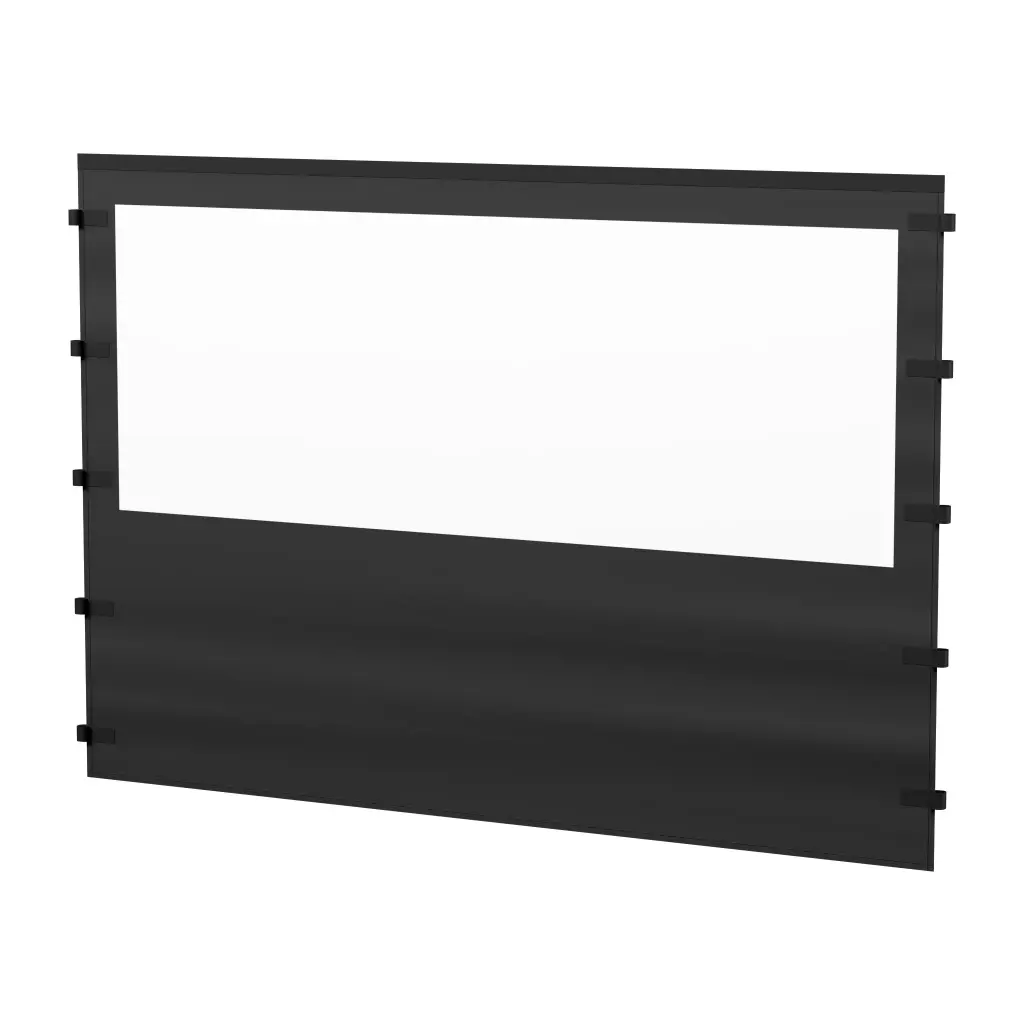 Seitenwand 3m mit Fenster