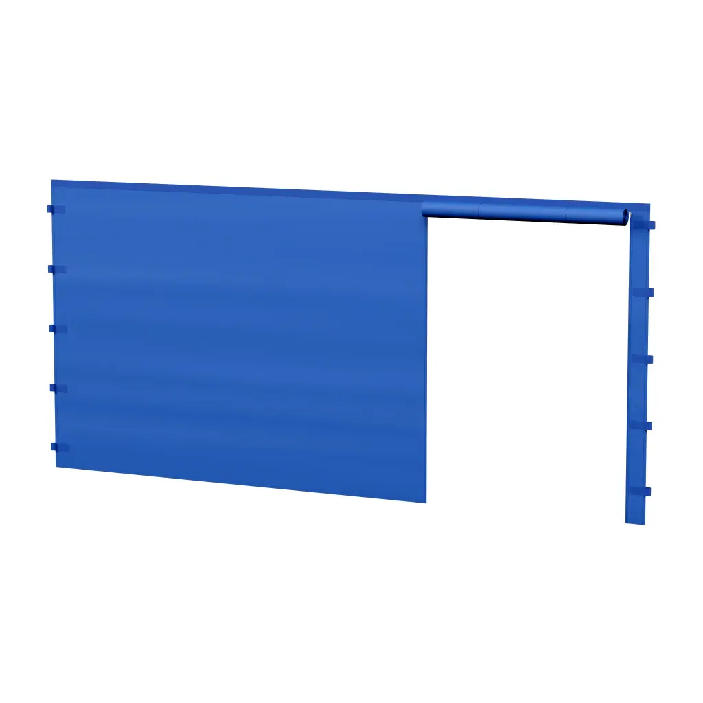 4.5m side wall with door