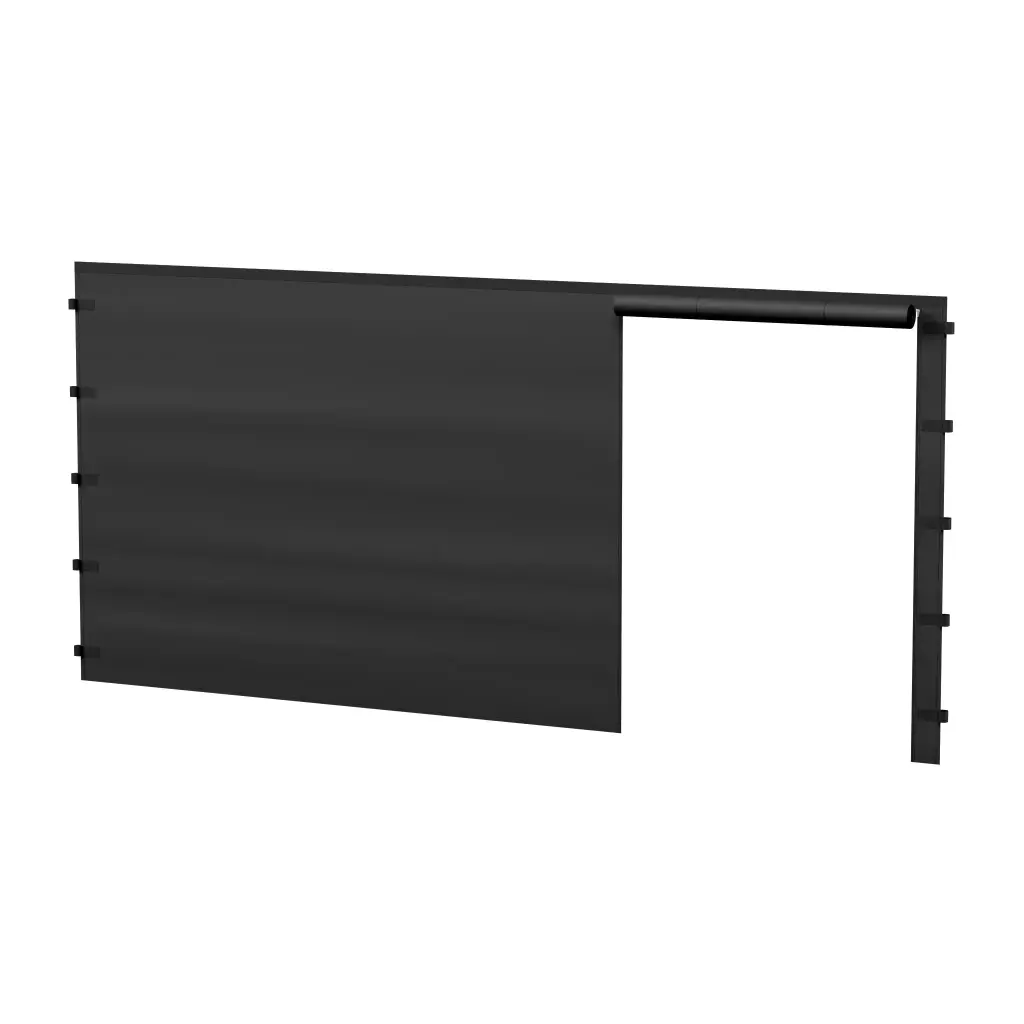 4.5m side wall with door