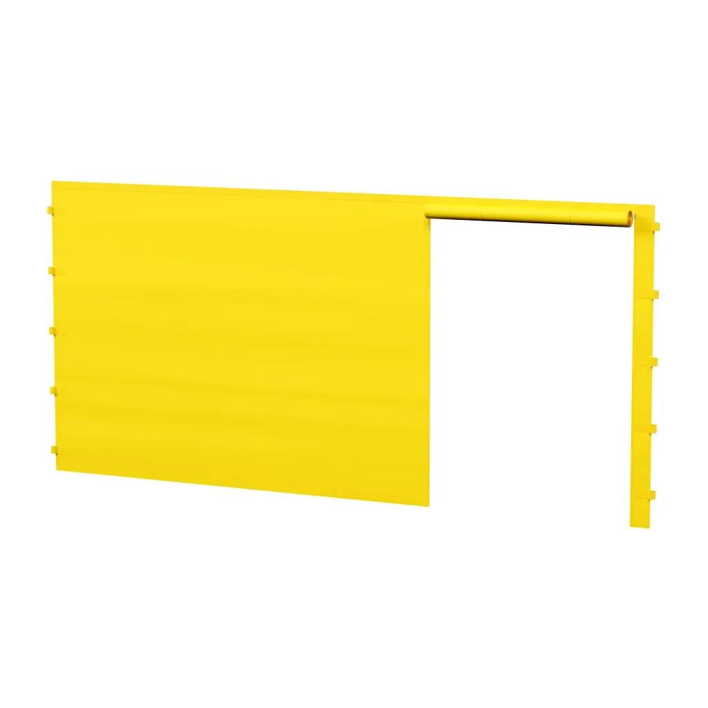 4.5m side wall with door