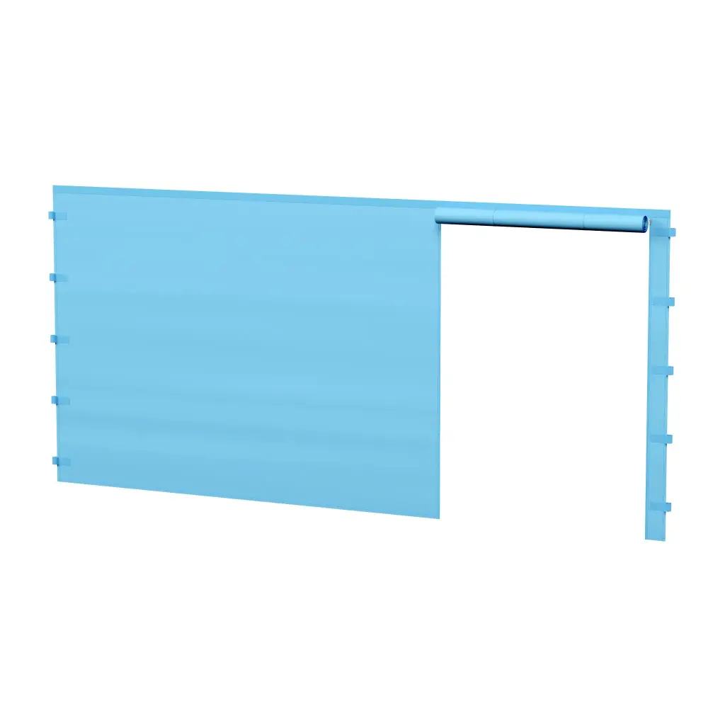 Seitenwand 4.5m mit Türe