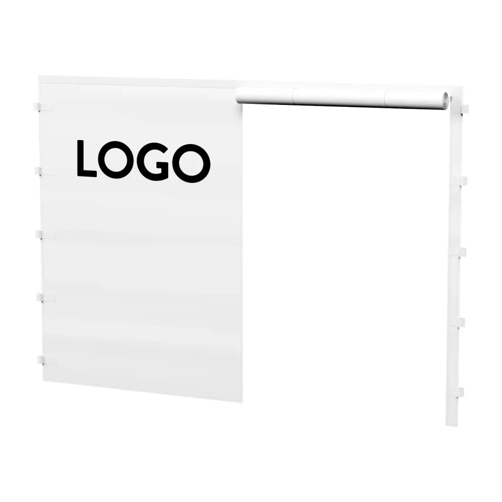 Seitenwand 3m mit Türe