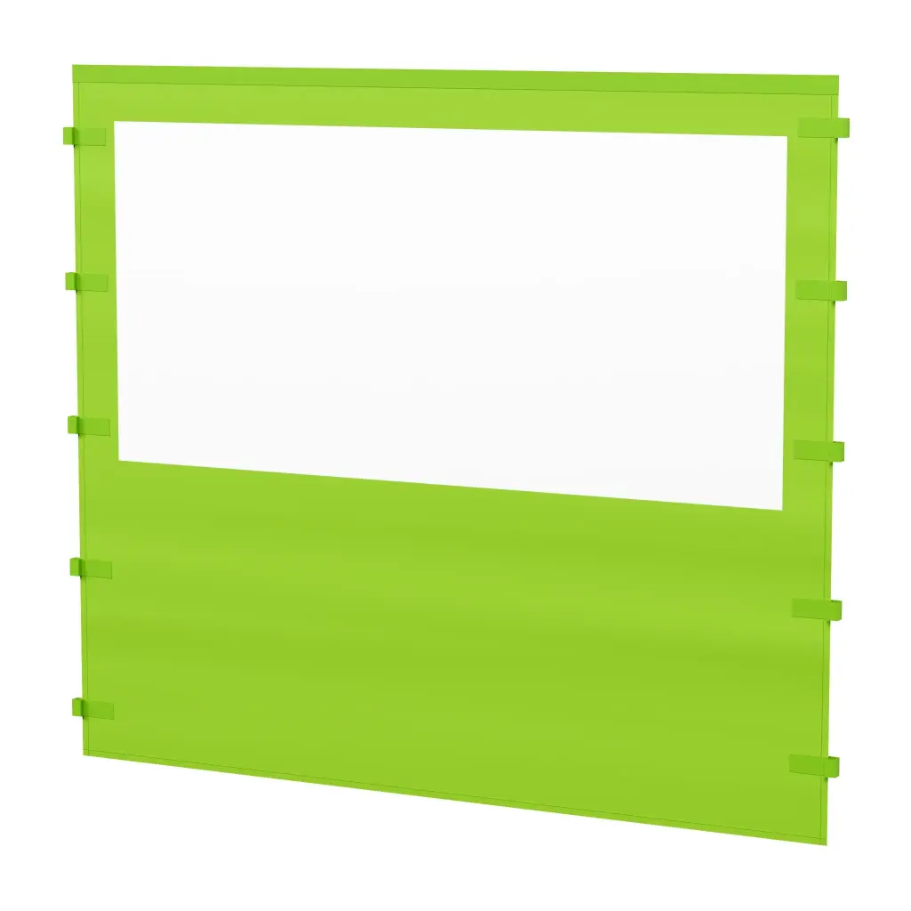 Seitenwand 2m mit Fenster