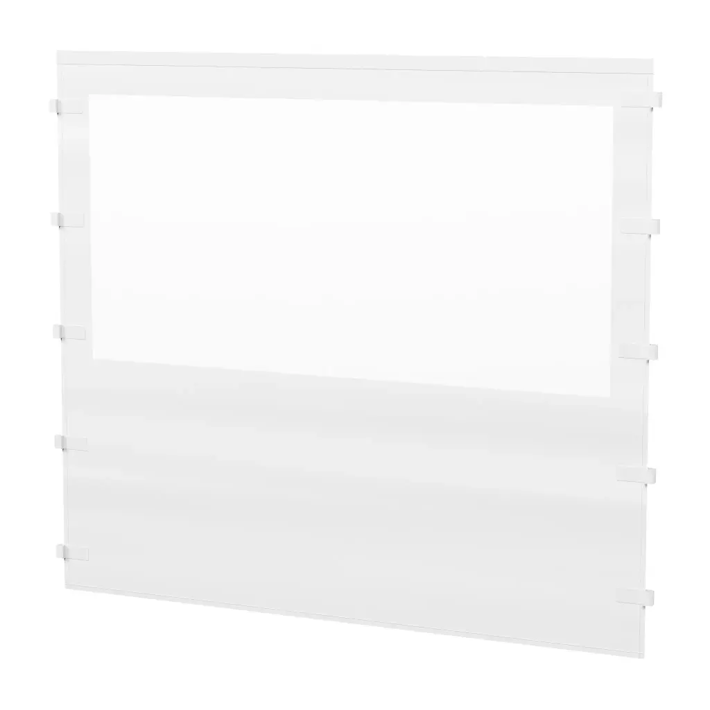 2m side wall with window