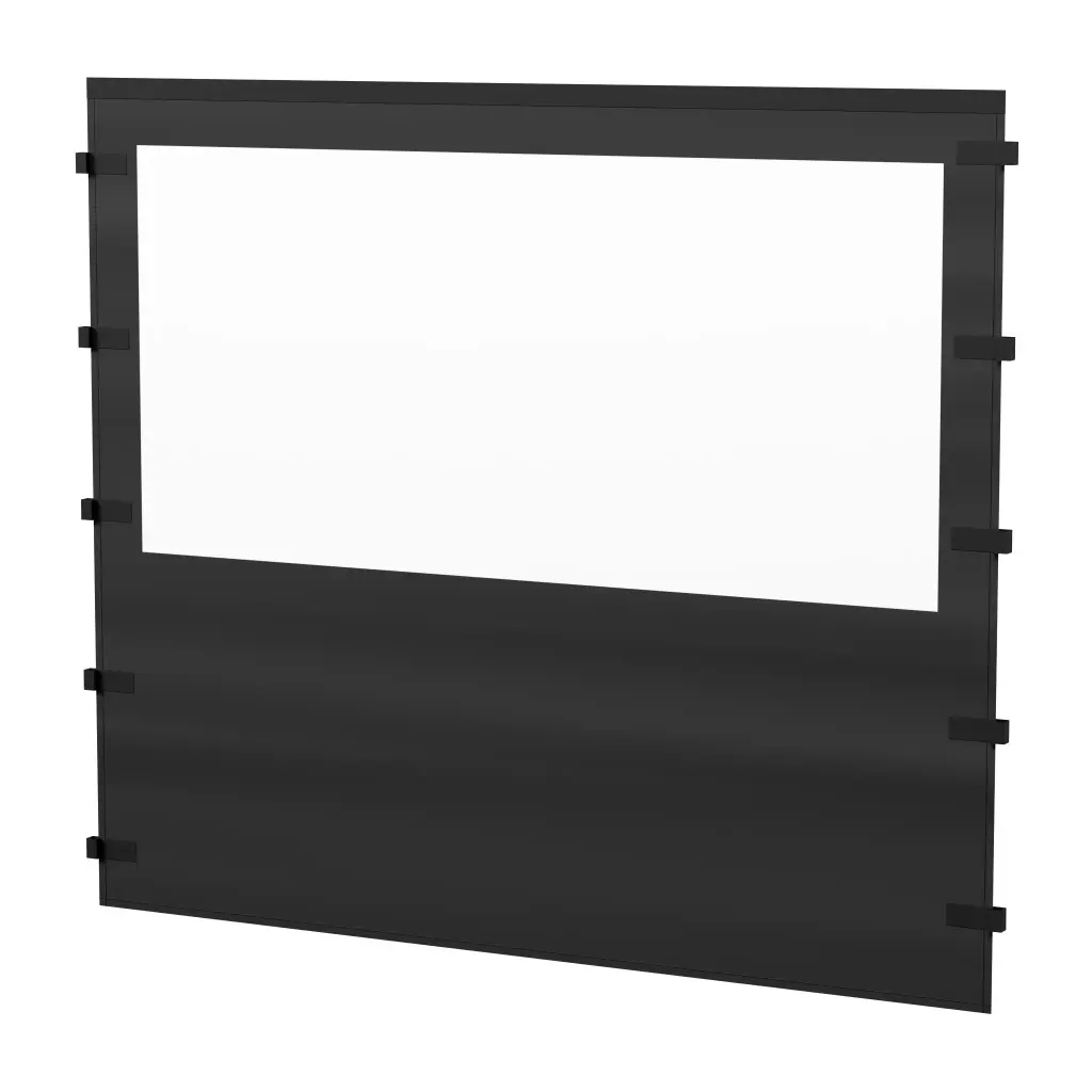 Seitenwand 2m mit Fenster