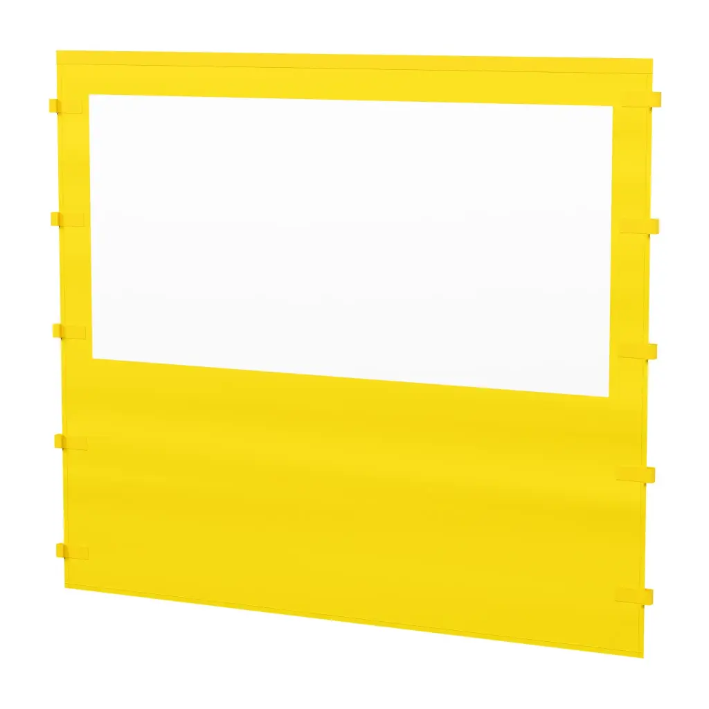 Seitenwand 2m mit Fenster