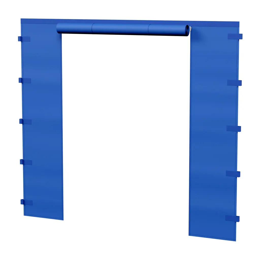 Parete laterale 2 m con porta