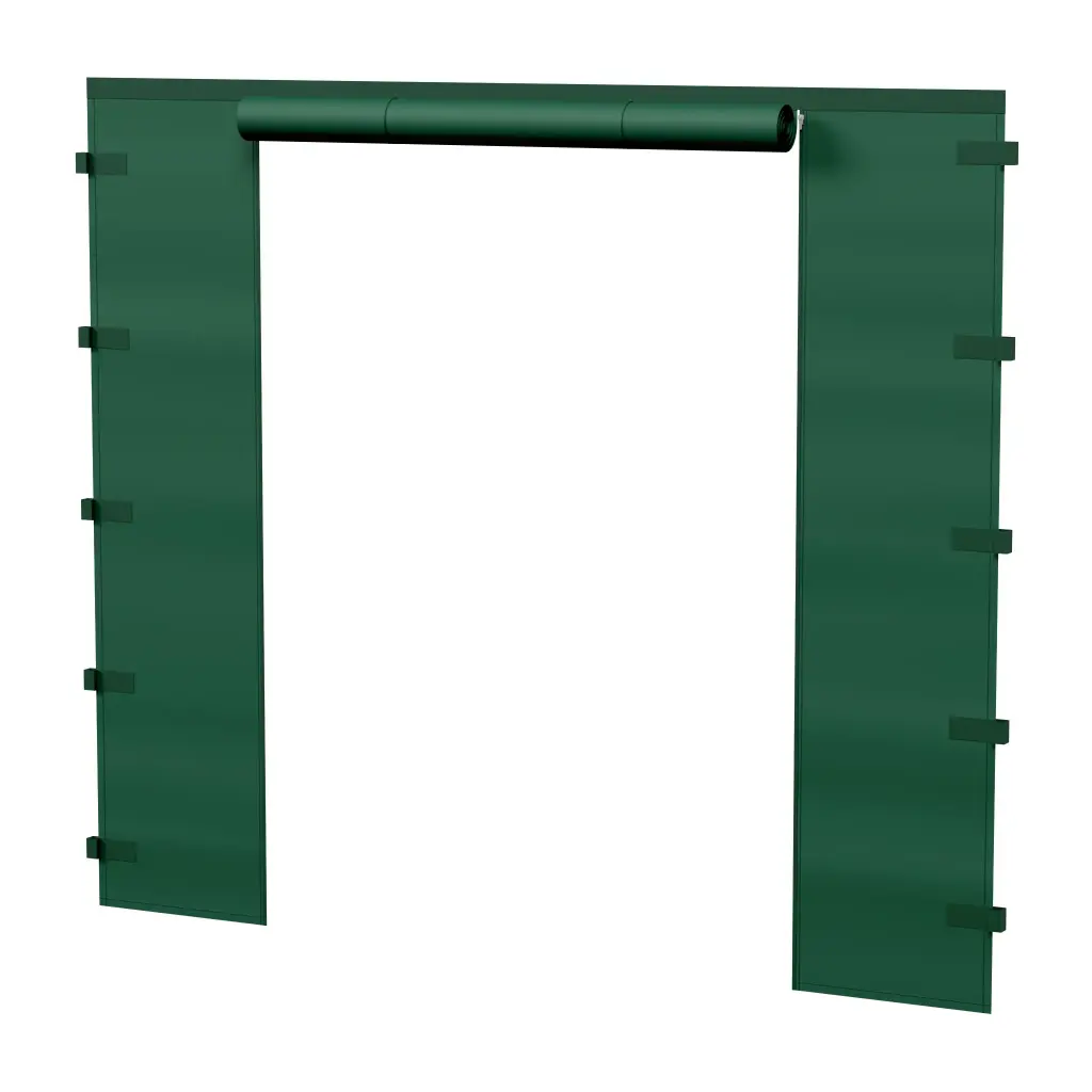 2m side wall with door