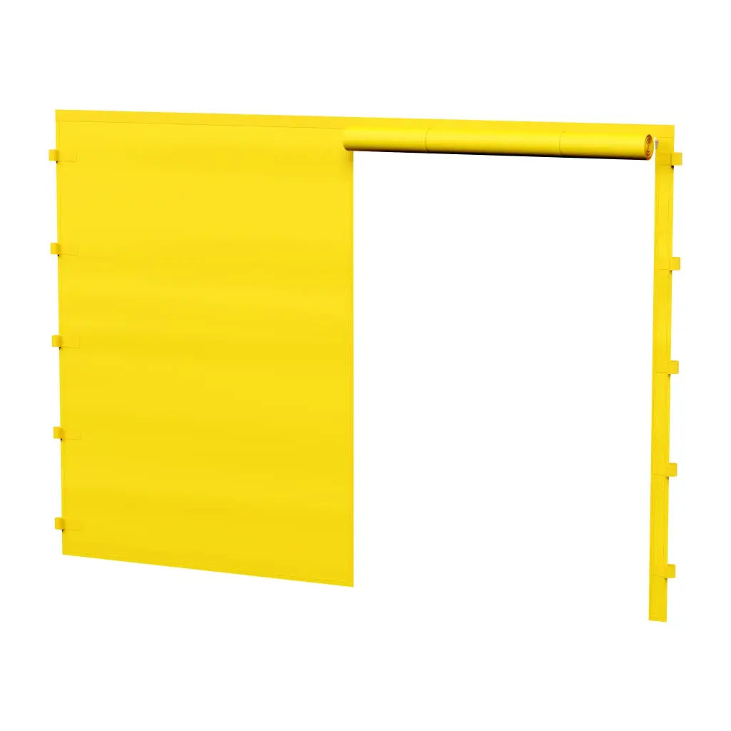 2m side wall with door