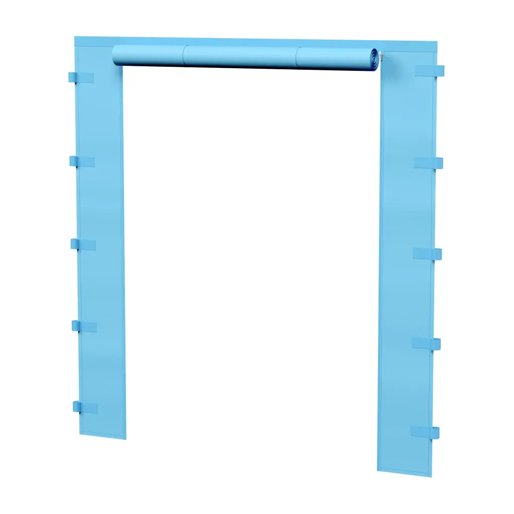2m de paroi latérale avec porte