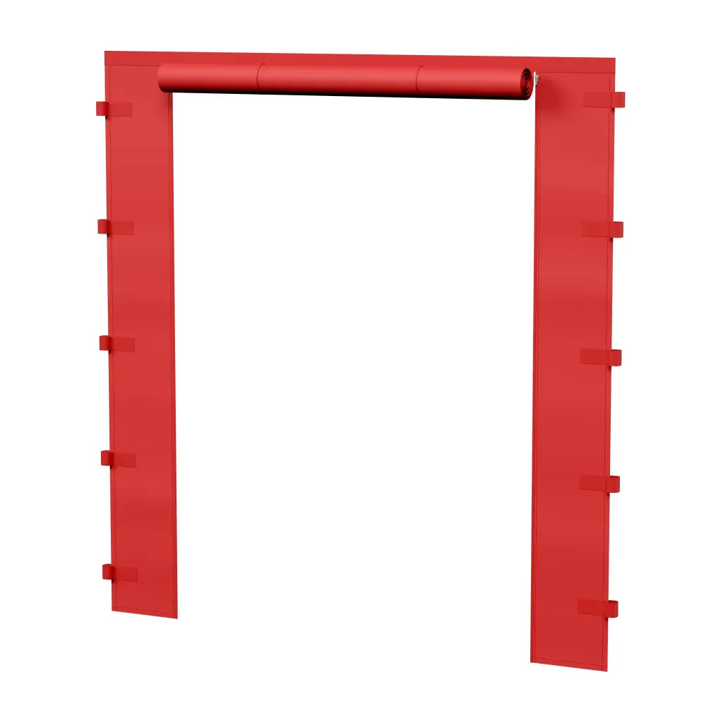 2m side wall with door