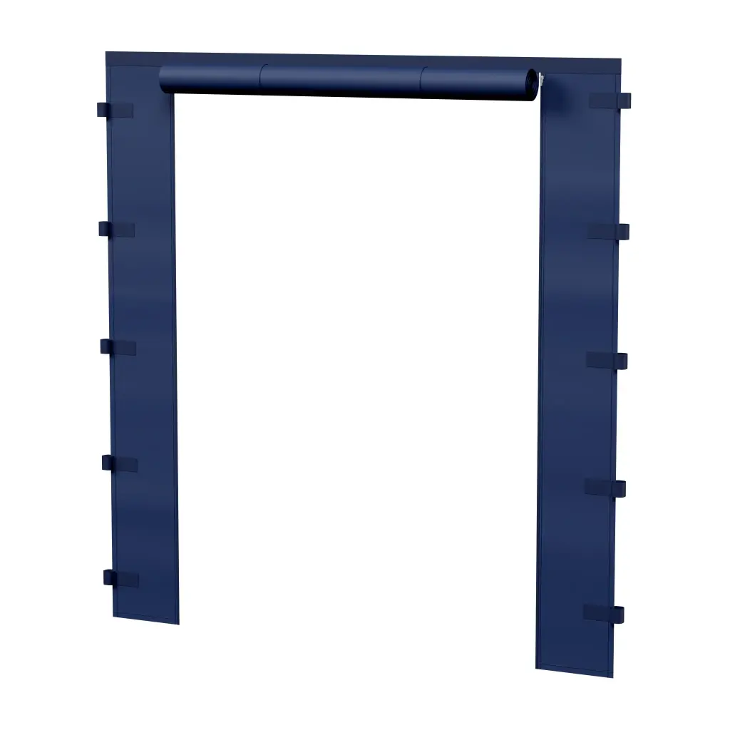 2m side wall with door