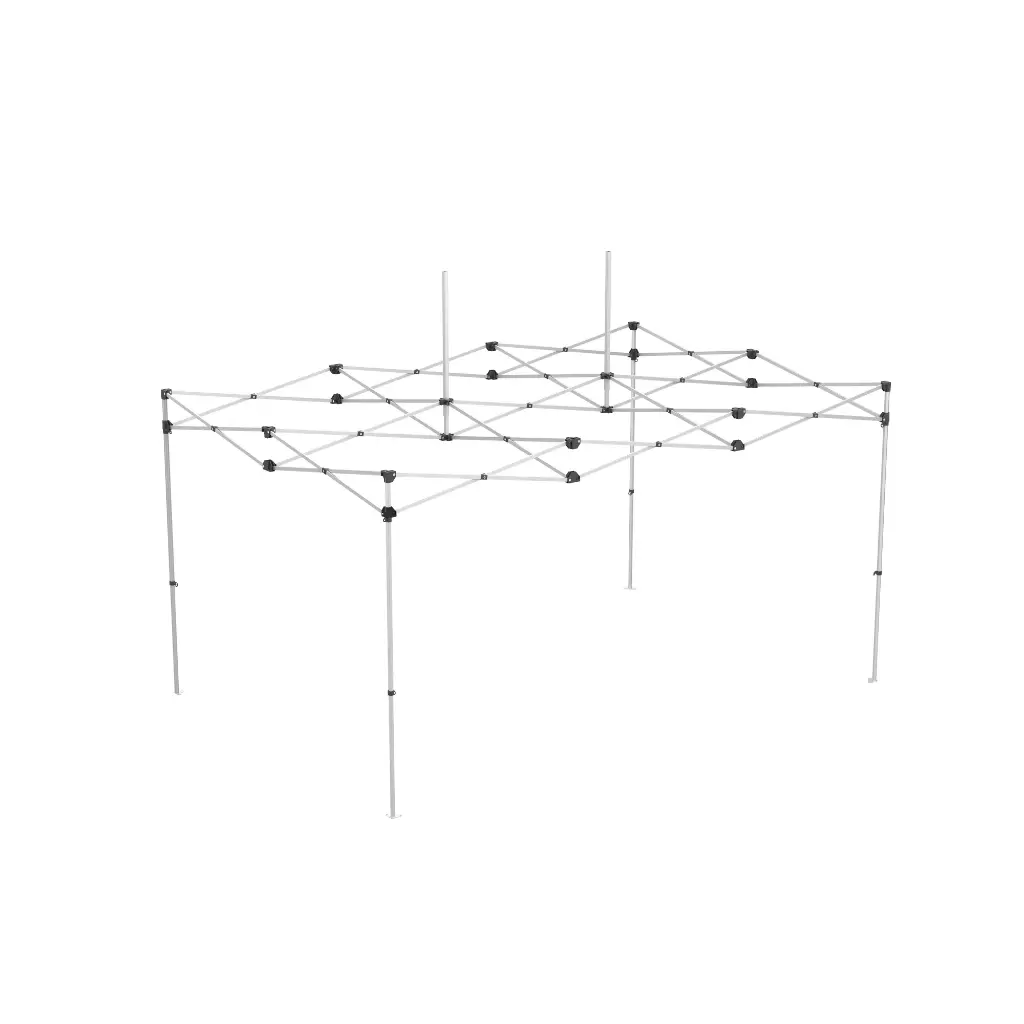 Zeltgestell für Faltzelt 4.5x3 m Hex 40