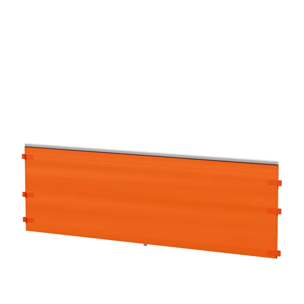 Seitenwand 3m Halbhoch