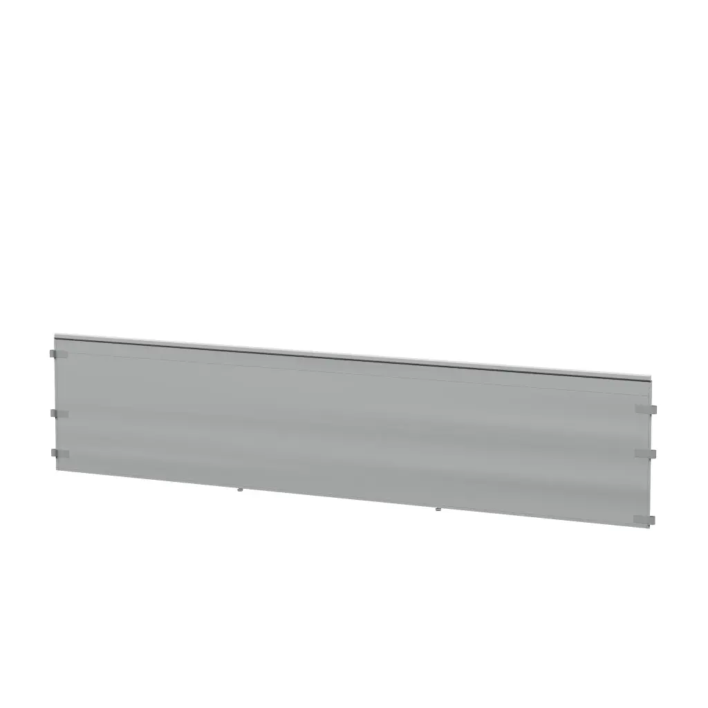 4,5 m parete laterale a mezza altezza (grigio)