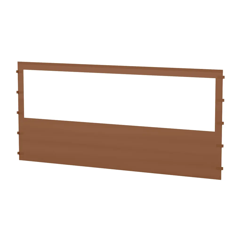4.5m side wall with window