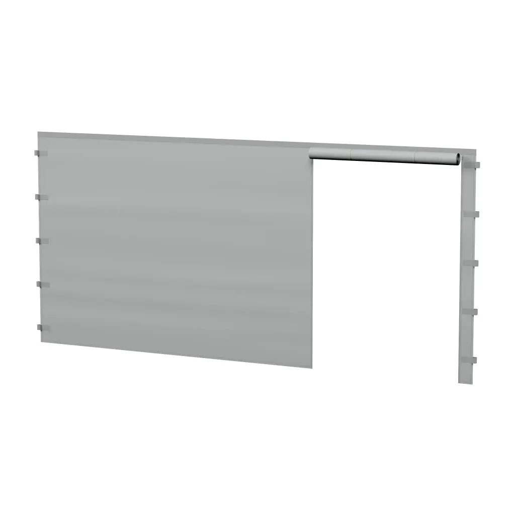 4.5m side wall with door